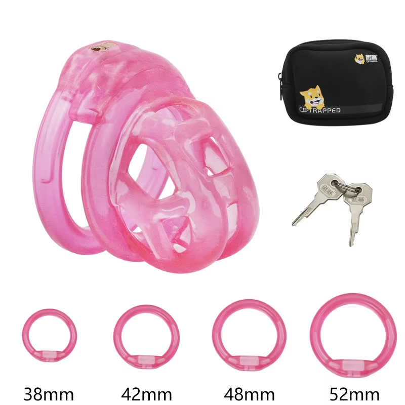 Soft Rubber Cobra Chastity Discreet