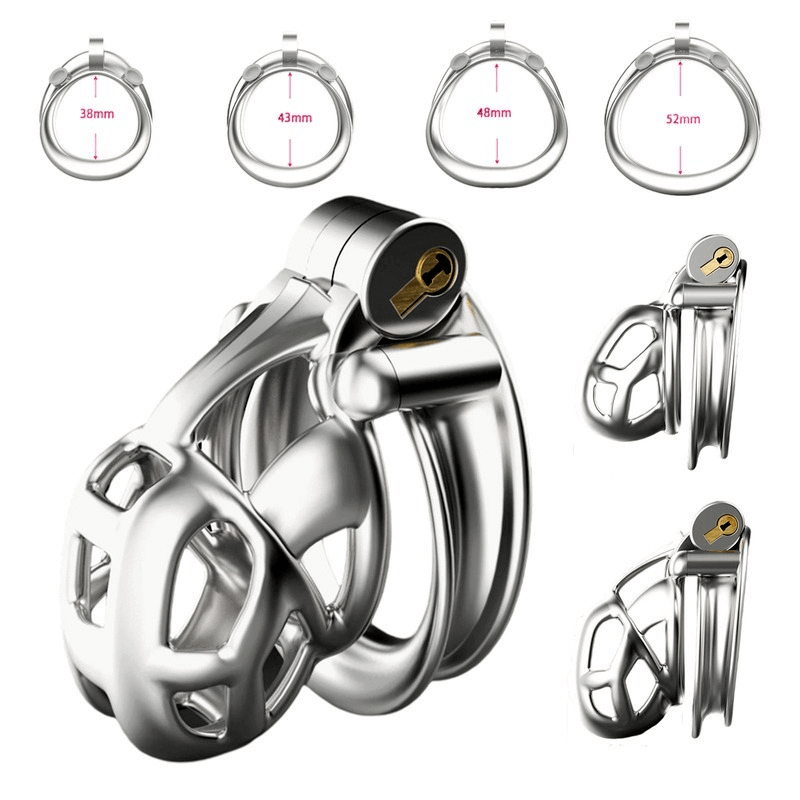 Metal Cobra Chastity Cage 6.0