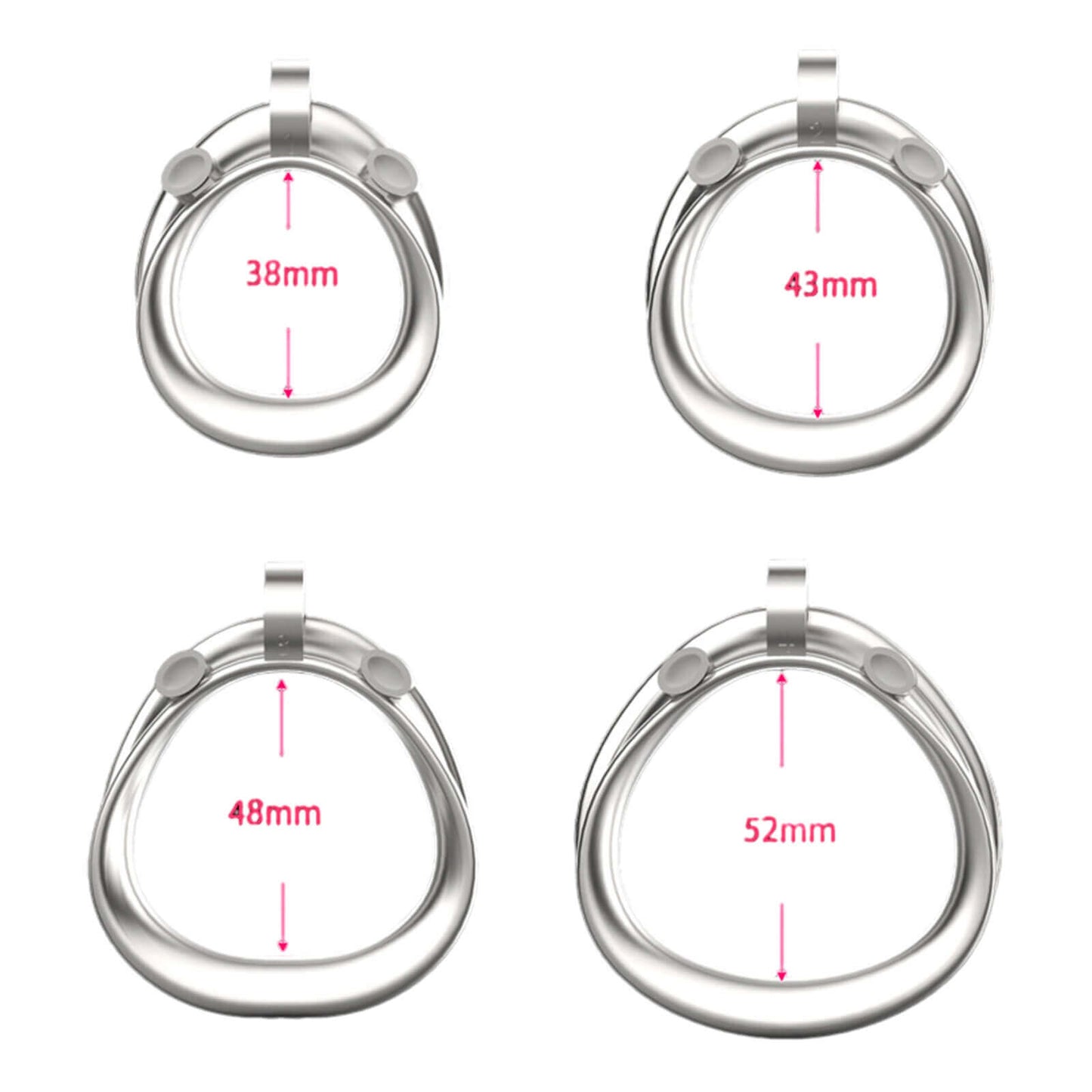 Metal Cobra Chastity Cage 6.0