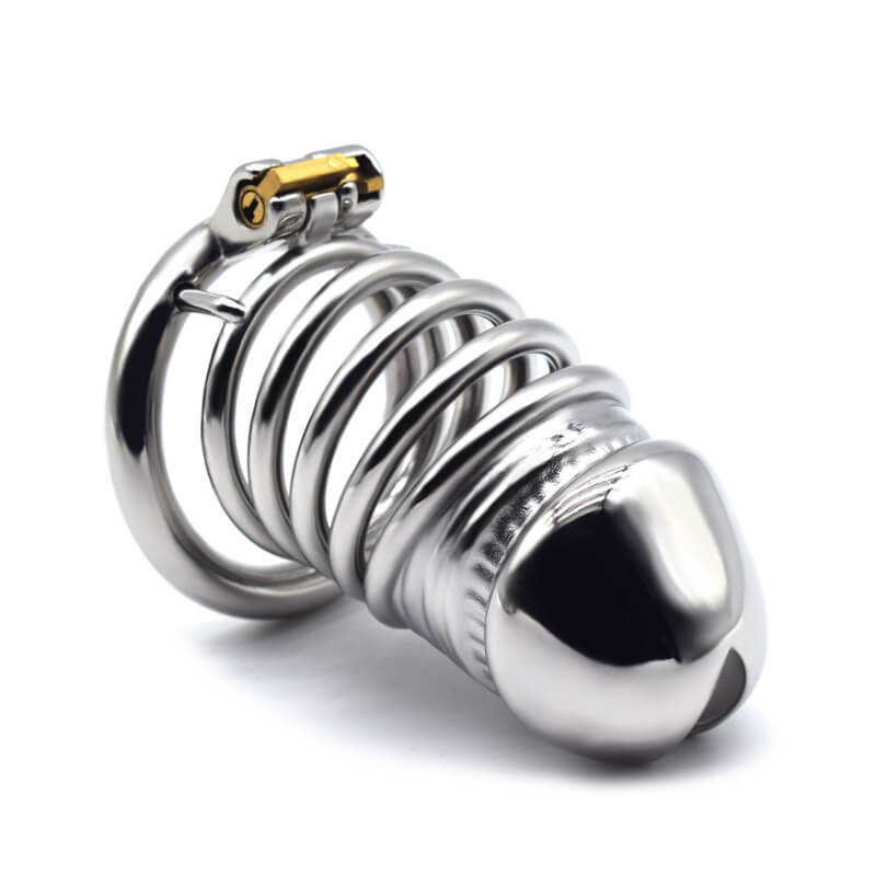 Stainless Steel Chastity Cage 4.72 inches Long