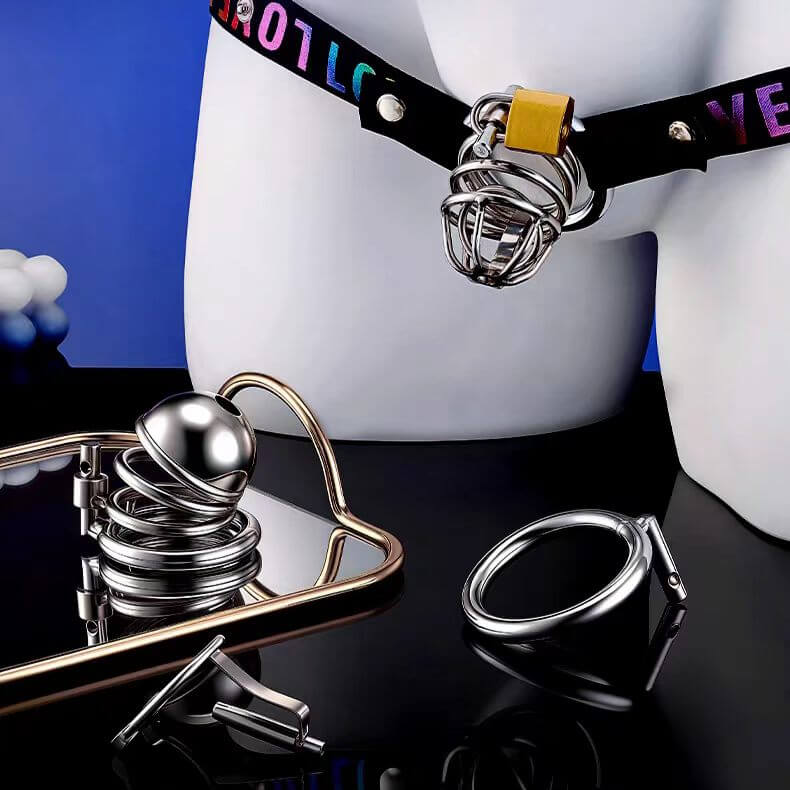 Locktober Challenge‑Ready Male Chastity Cage