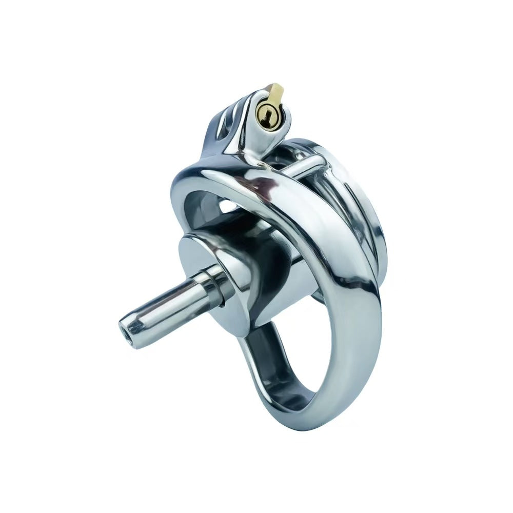 Stainless Steel Super Negative Chastity Cage