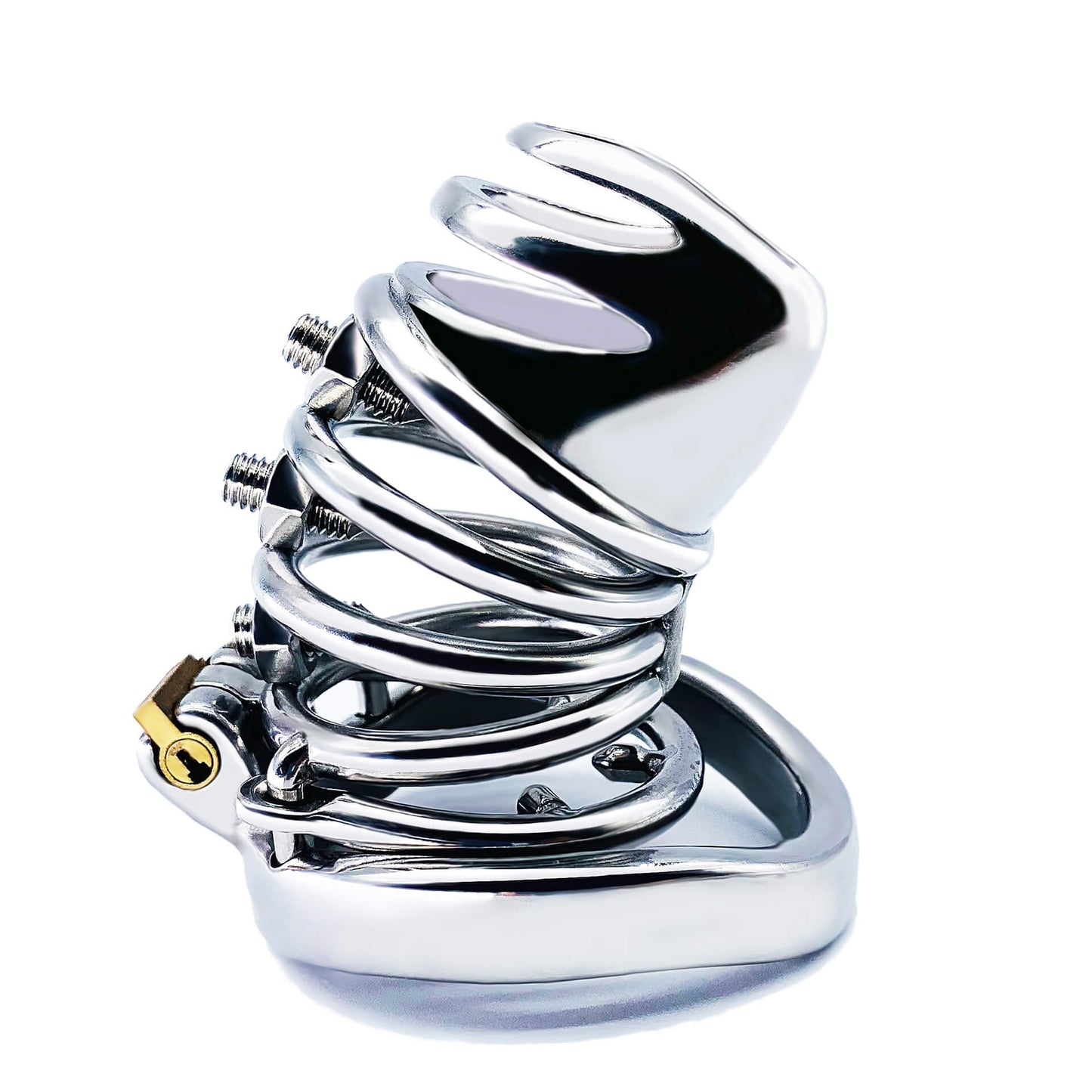Stainless Steel With Urine Orifice Chastity Device
