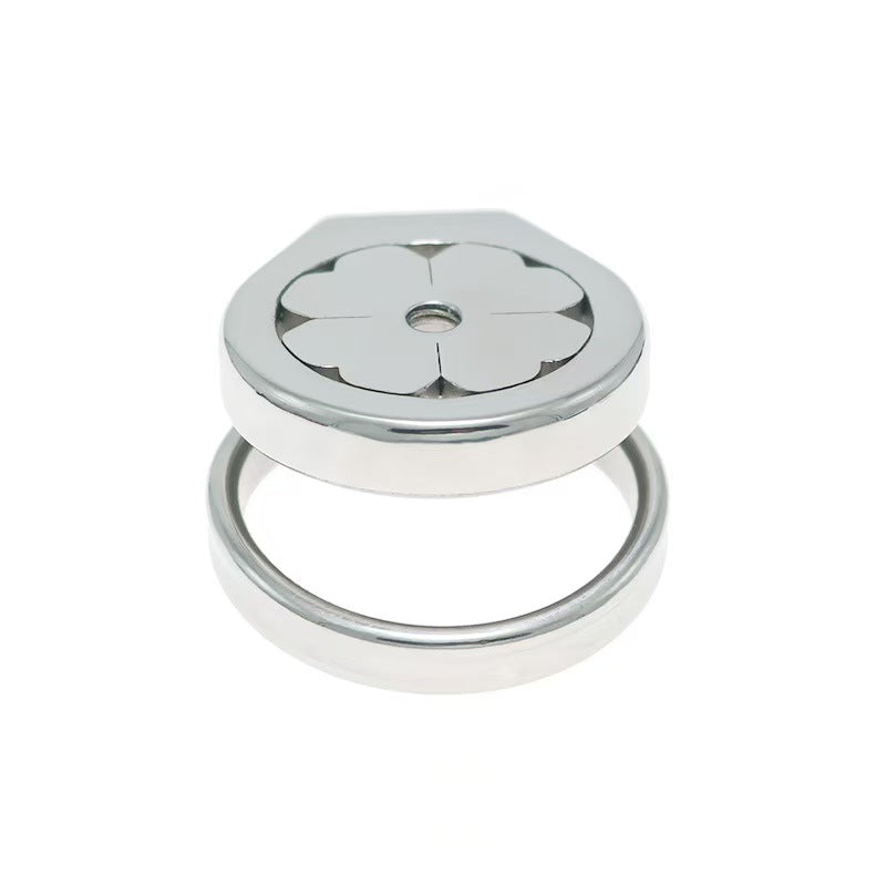 Stainless Thickened Petal Flat Chastity Cage