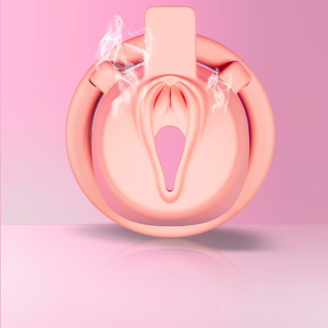 Sweet Pussy Chastity Cage