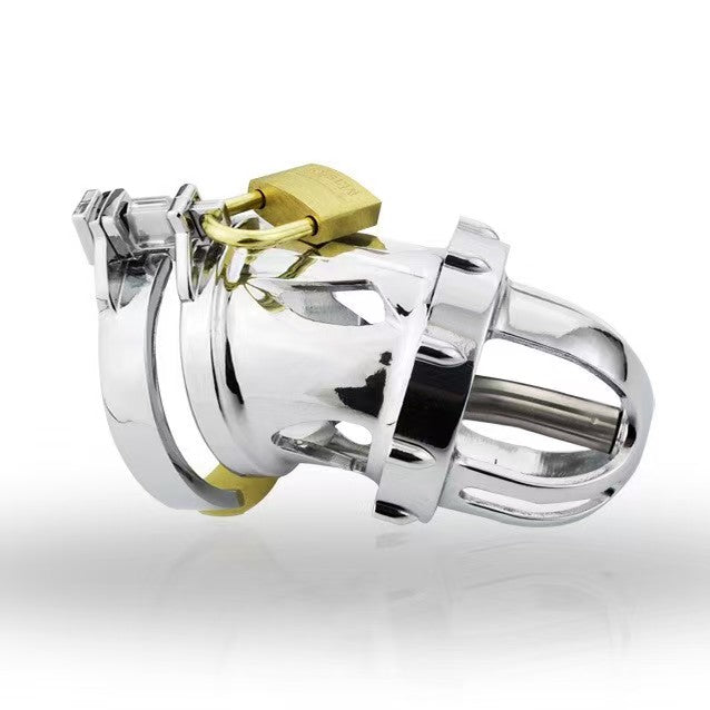 Titanium Alloy Metal Chastity Cage