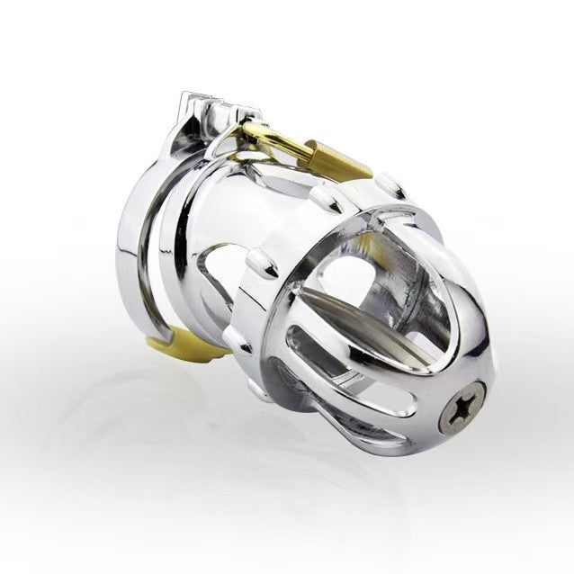 Titanium Alloy Metal Chastity Cage