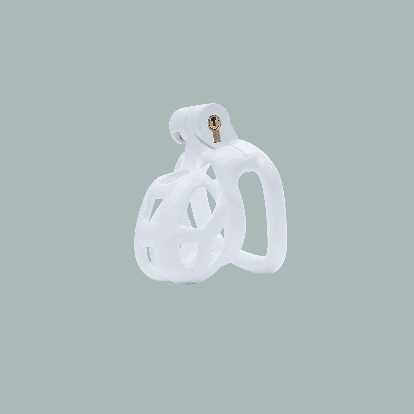 White Cobra Chastity Cage Kit 1.77
