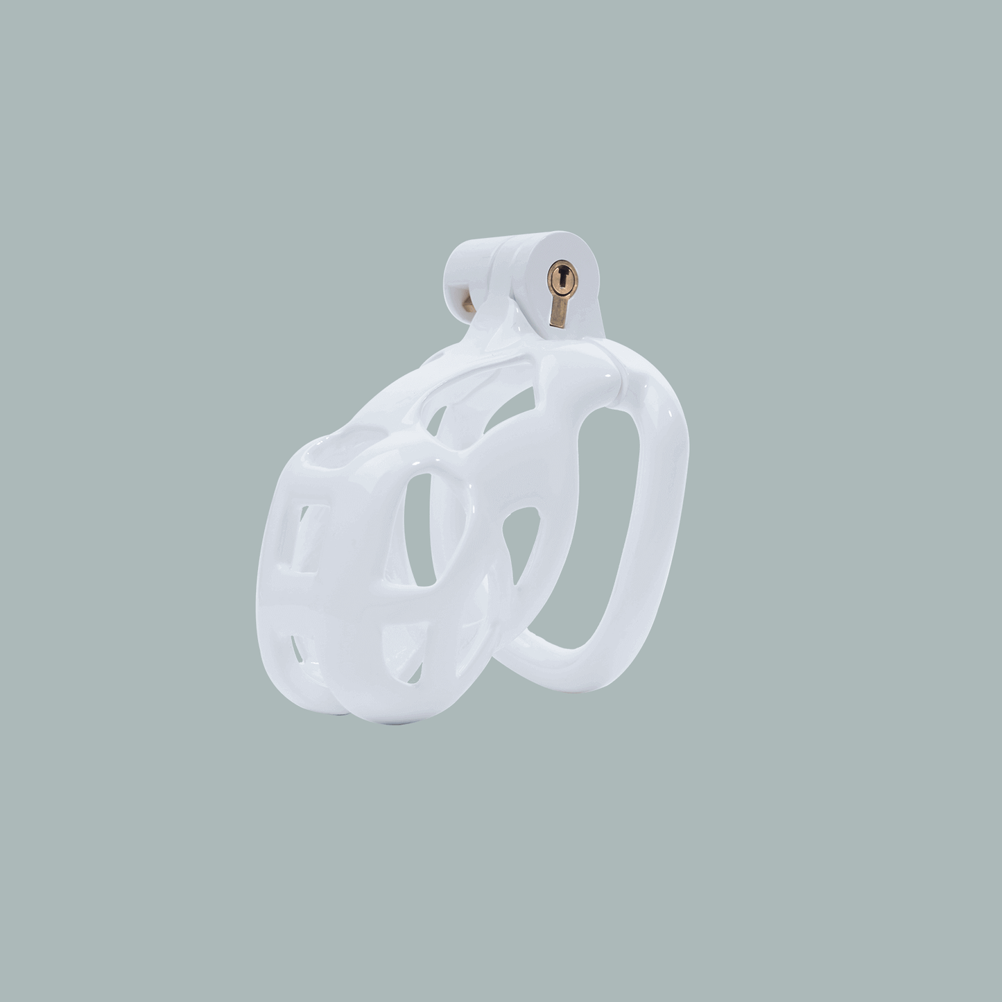 White Cobra Chastity Cage Kit 1.77