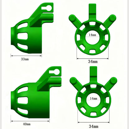 Cannon Form Four-Color Chastity Cage