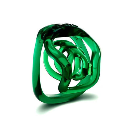 Sculpted Double-Bar Chastity Cage