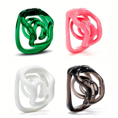 Sculpted Double-Bar Chastity Cage