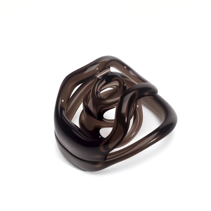 Sculpted Double-Bar Chastity Cage