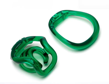 Sculpted Double-Bar Chastity Cage