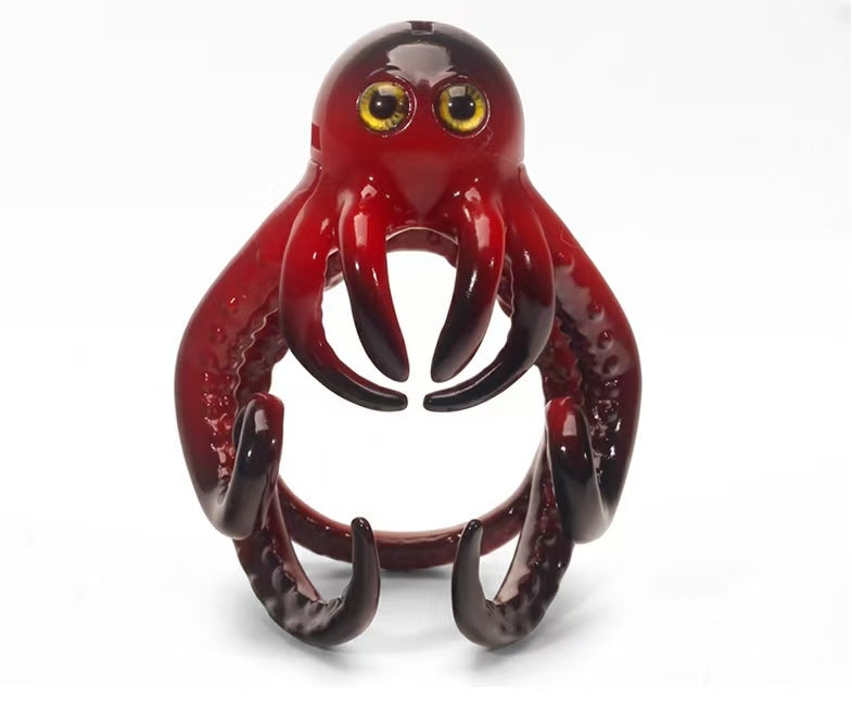 Two-Size 3D Octopus Chastity Cage