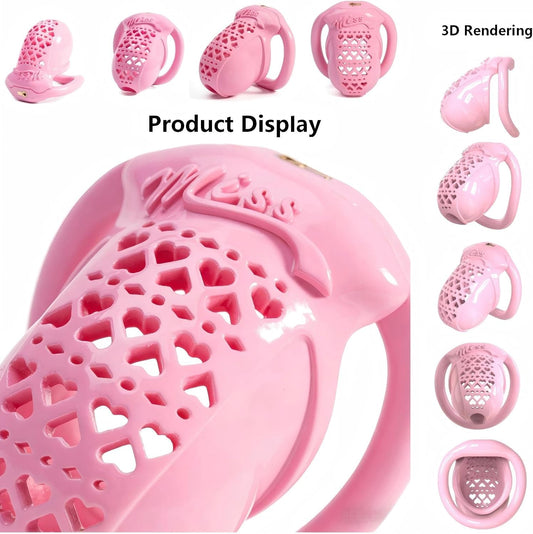 New Resin 3D Chastity Cage