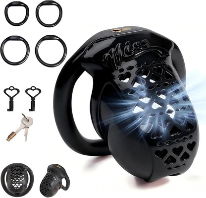 New Resin 3D Chastity Cage
