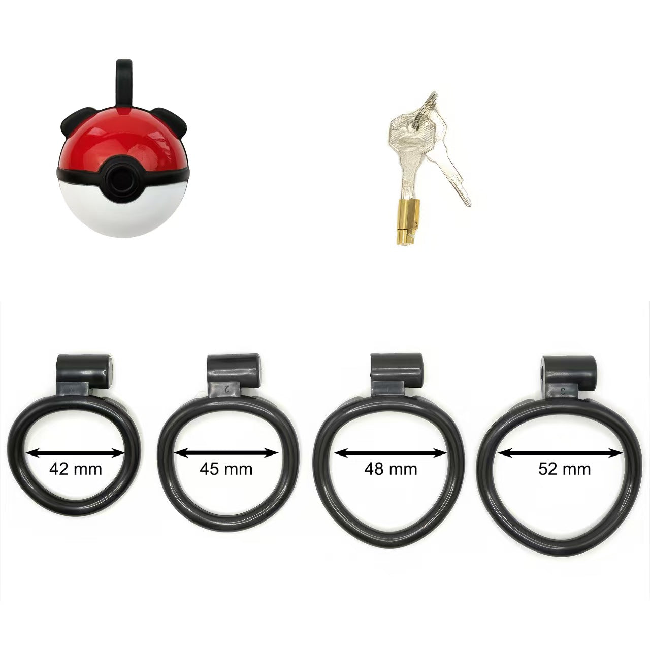 Spiritual Spherical Chastity Cage
