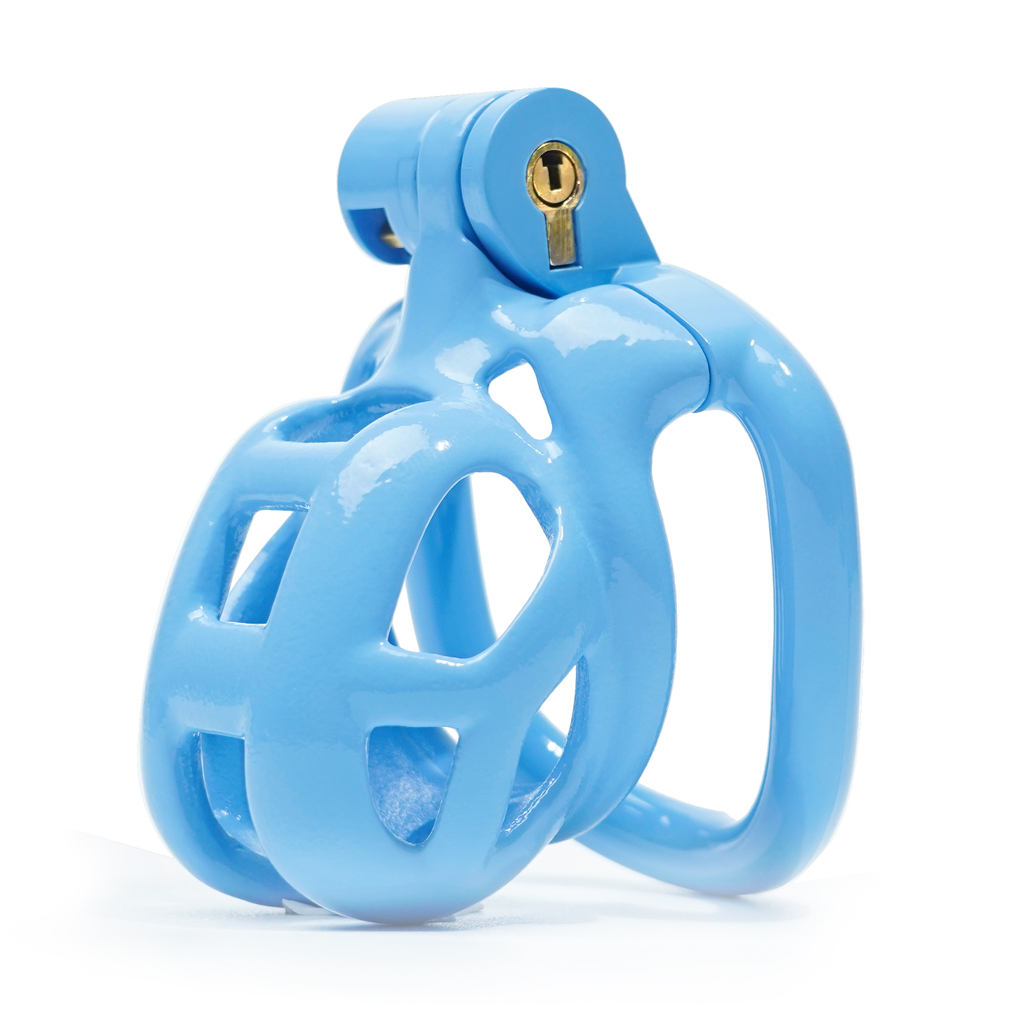Chastity Cage in Blue