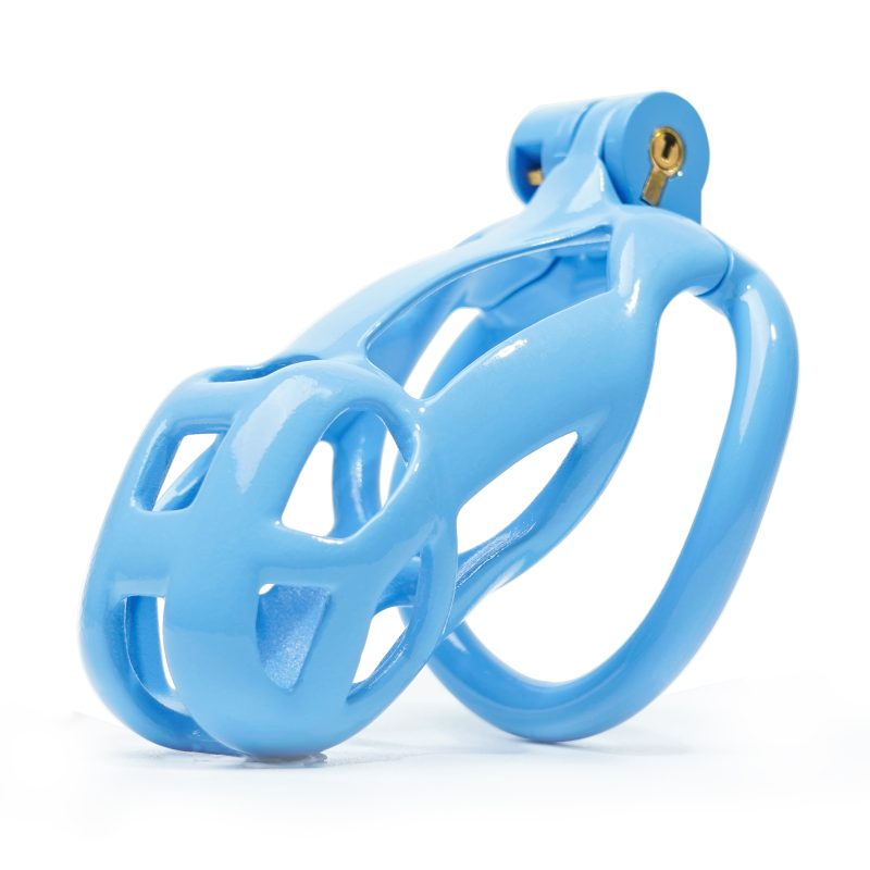 Chastity Cage in Blue