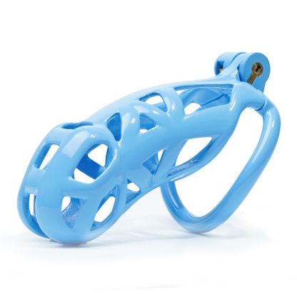 Chastity Cage in Blue