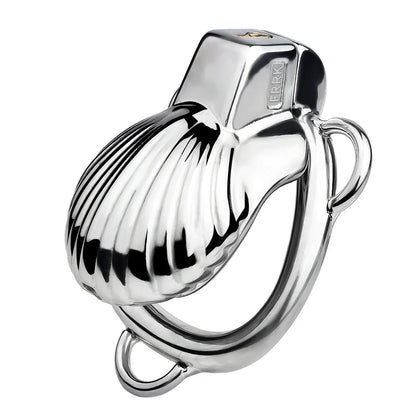 Small Sissy Shell Design Chastity Cage