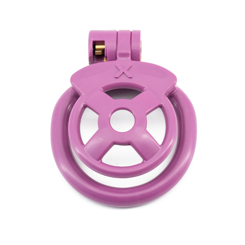 The X Chastity Cage: Flat Resin Cock Cage — alternate product view 10