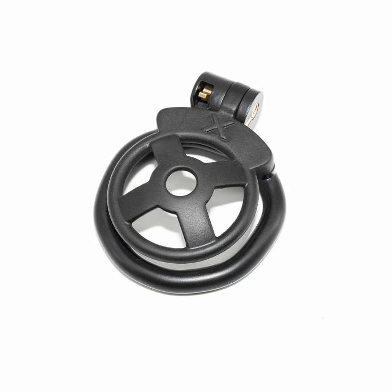 The X Chastity Cage: Flat Resin Cock Cage — alternate product view 6