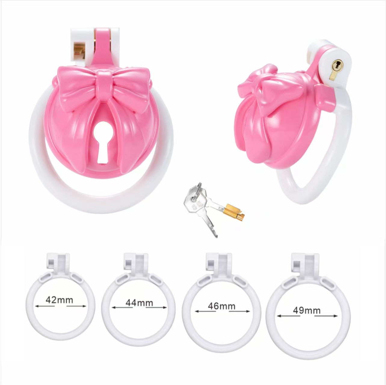 Bell Curve ABS Chastity Cage