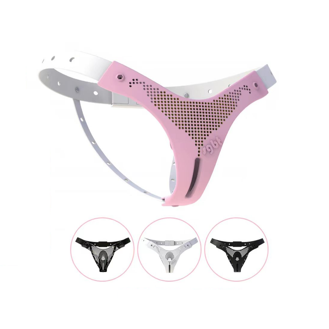 Husband's Fit Adjustable Chastity Belt