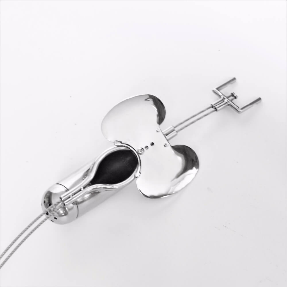 Segmented-Waist Adjustable Male Chastity Belt