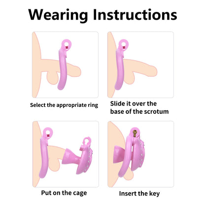 Beast Dragon Time Tide Chastity Cage