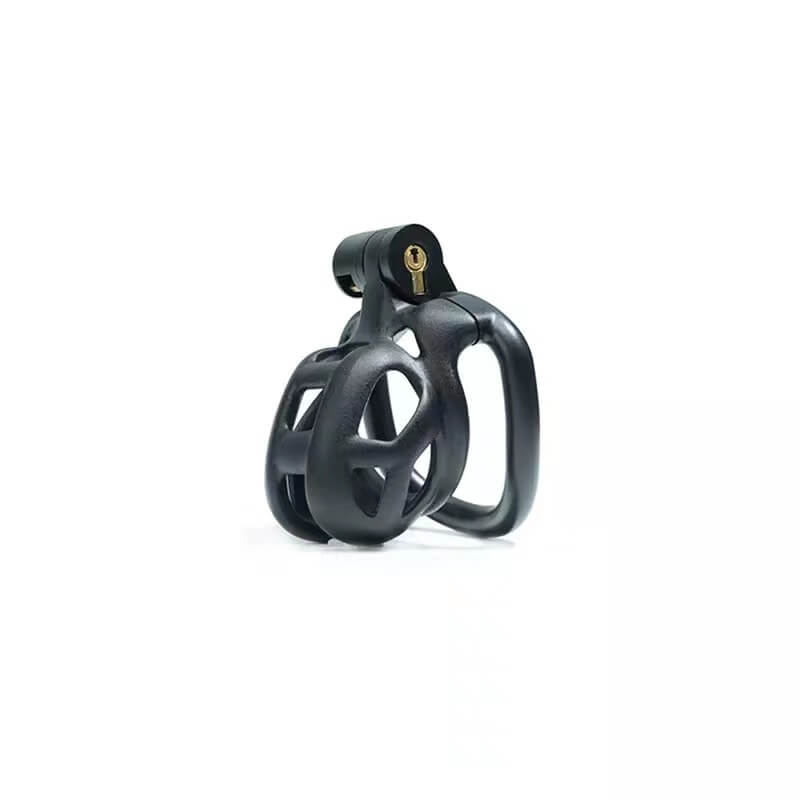 Black Cobra Chastity Cage Kit