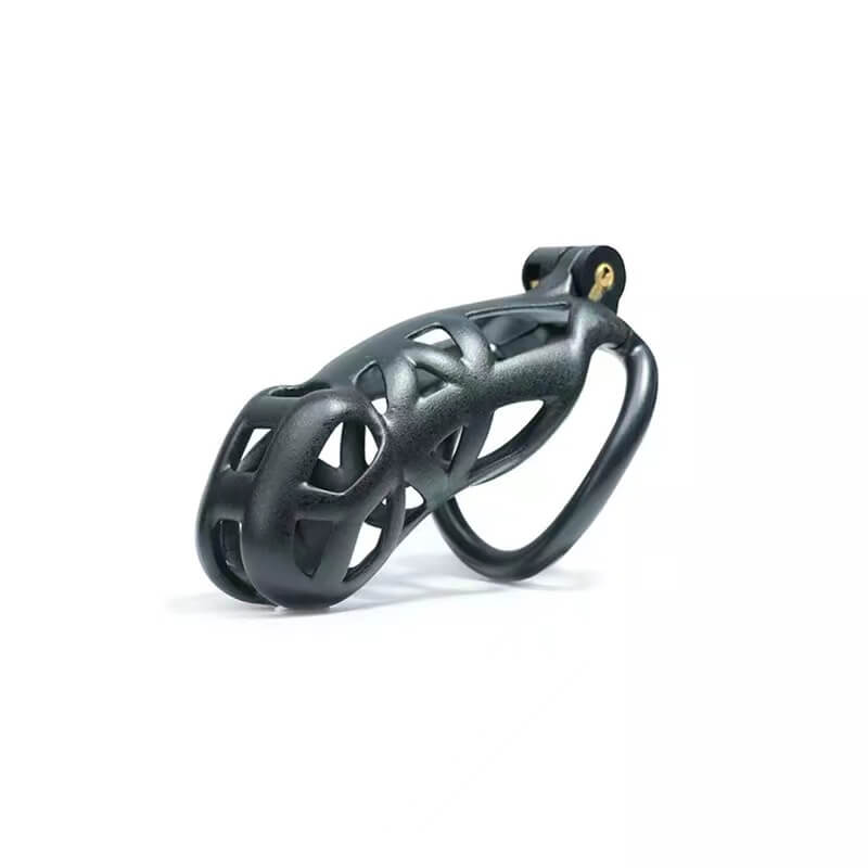 Black Cobra Chastity Cage Kit
