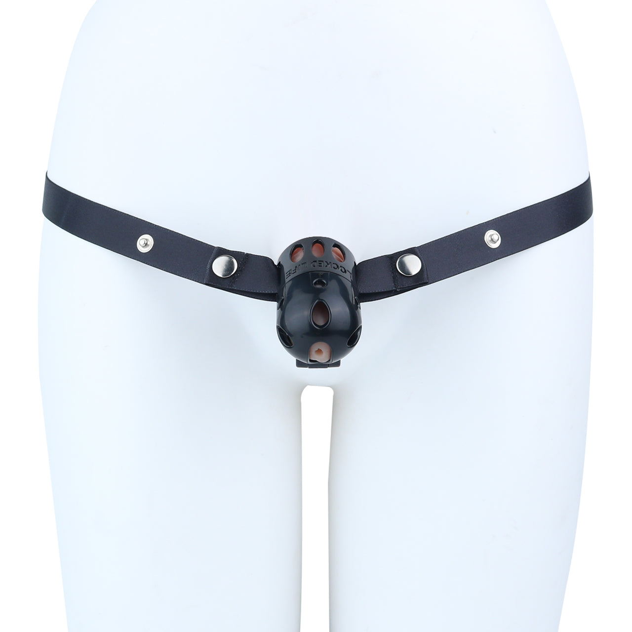 Bullet-shaped Ringless Chastity Cage - 16