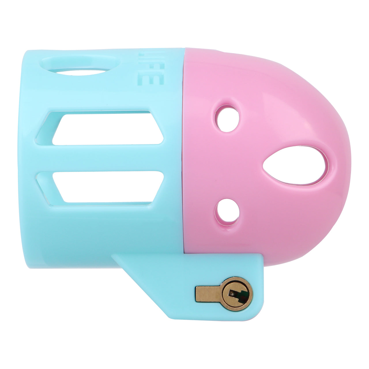 Bullet-shaped Ringless Chastity Cage - 5