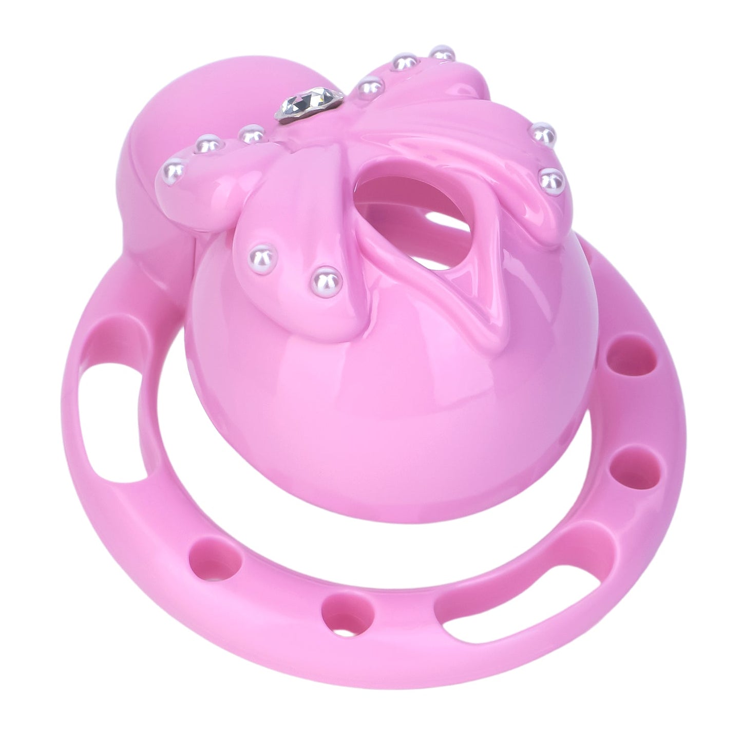 Flutter Pearl Tease Chastity Cage