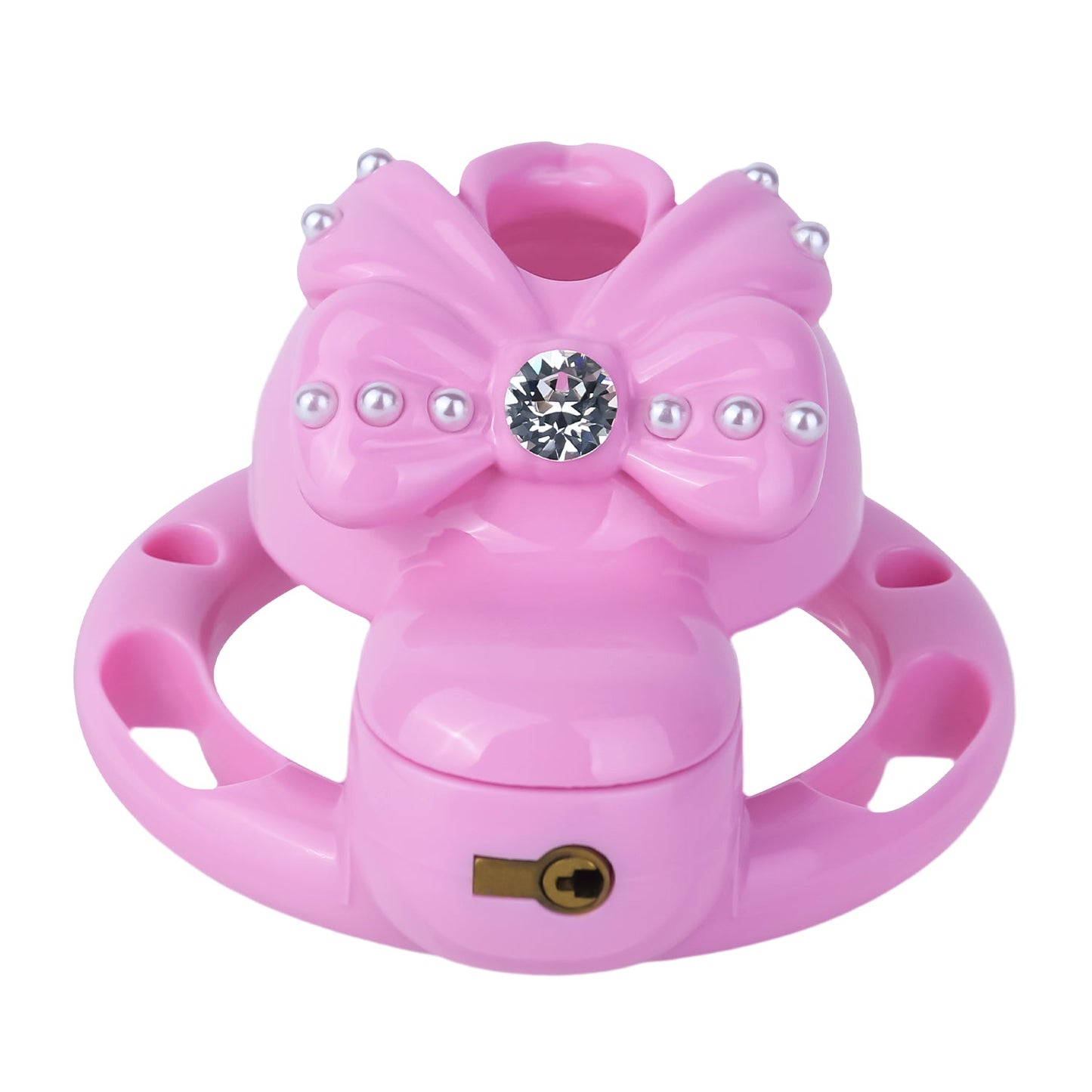 Flutter Pearl Tease Chastity Cage