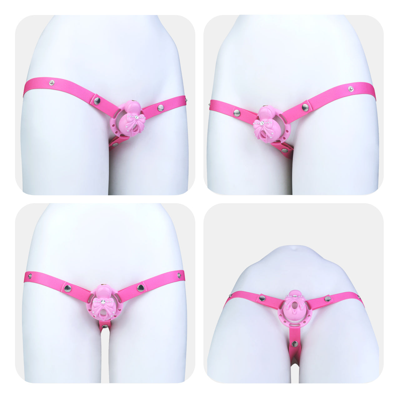 Flutter Pearl Tease Chastity Cage