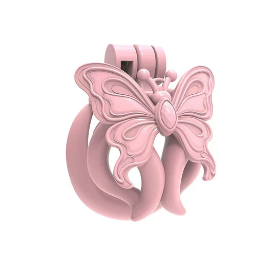 Butterfly Wing Three-Color Chastity Cage