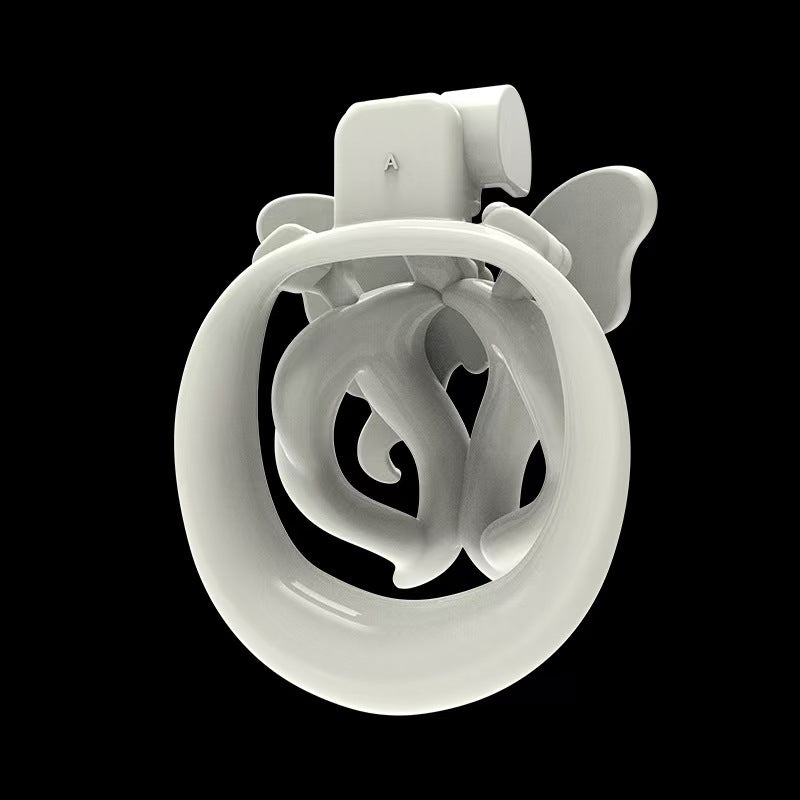 Butterfly Wing Three-Color Chastity Cage