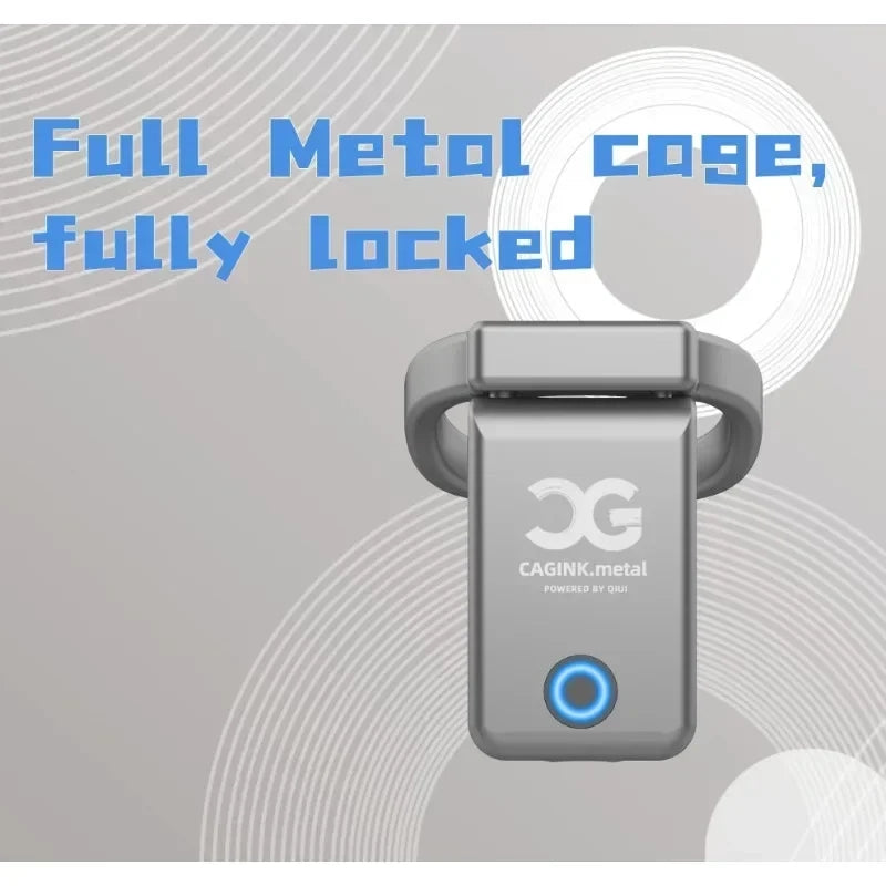 Cagink Metal Micro Chastity Cage Remotely – Chastity-device