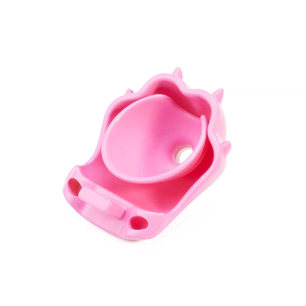 Cat Paw Mini Chastity Cage With Contrast Rings