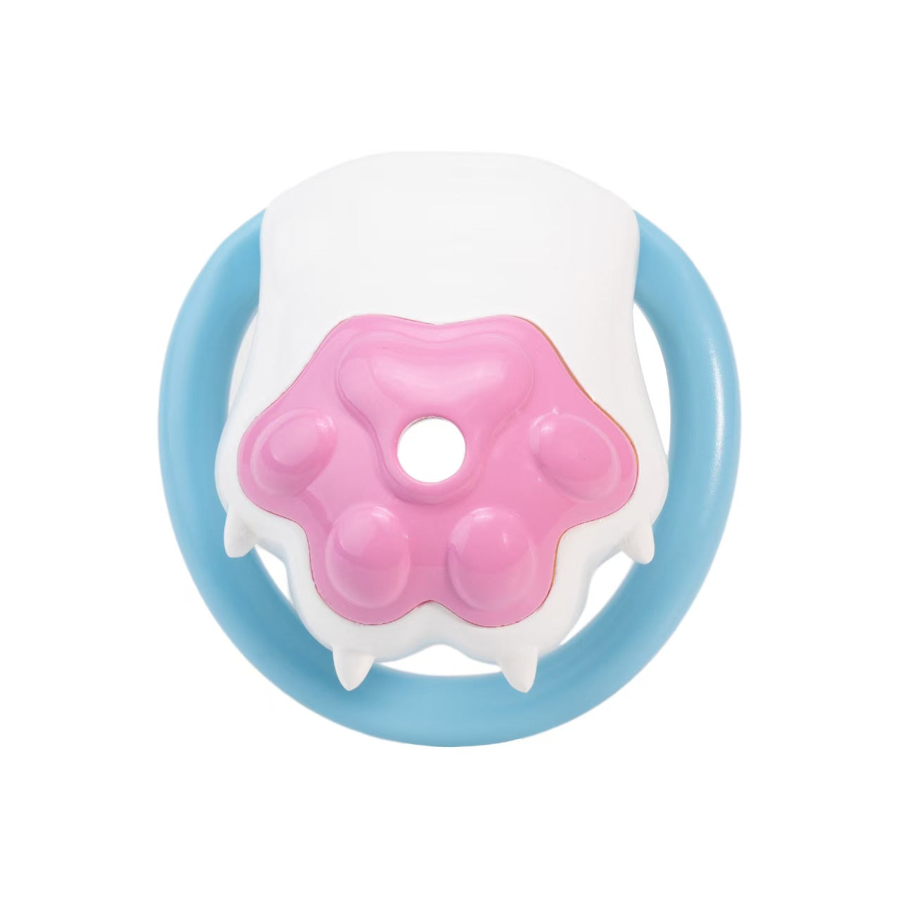 Cat Paw Mini Chastity Cage With Contrast Rings