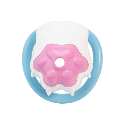 Cat Paw Mini Chastity Cage With Contrast Rings
