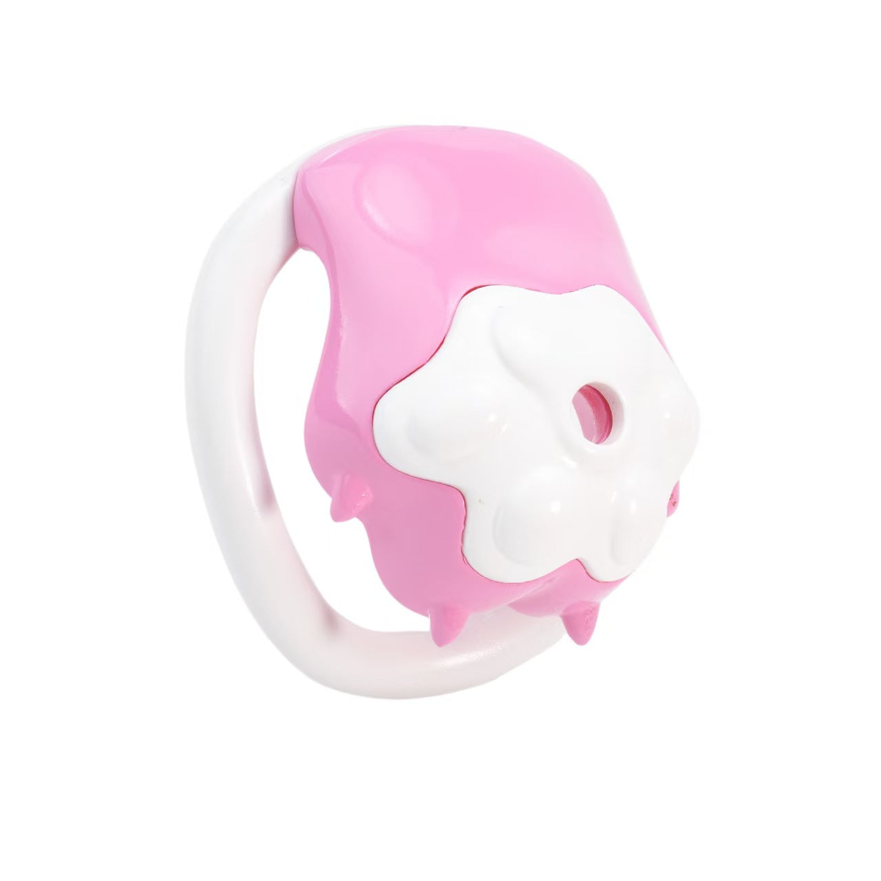 Cat Paw Mini Chastity Cage With Contrast Rings