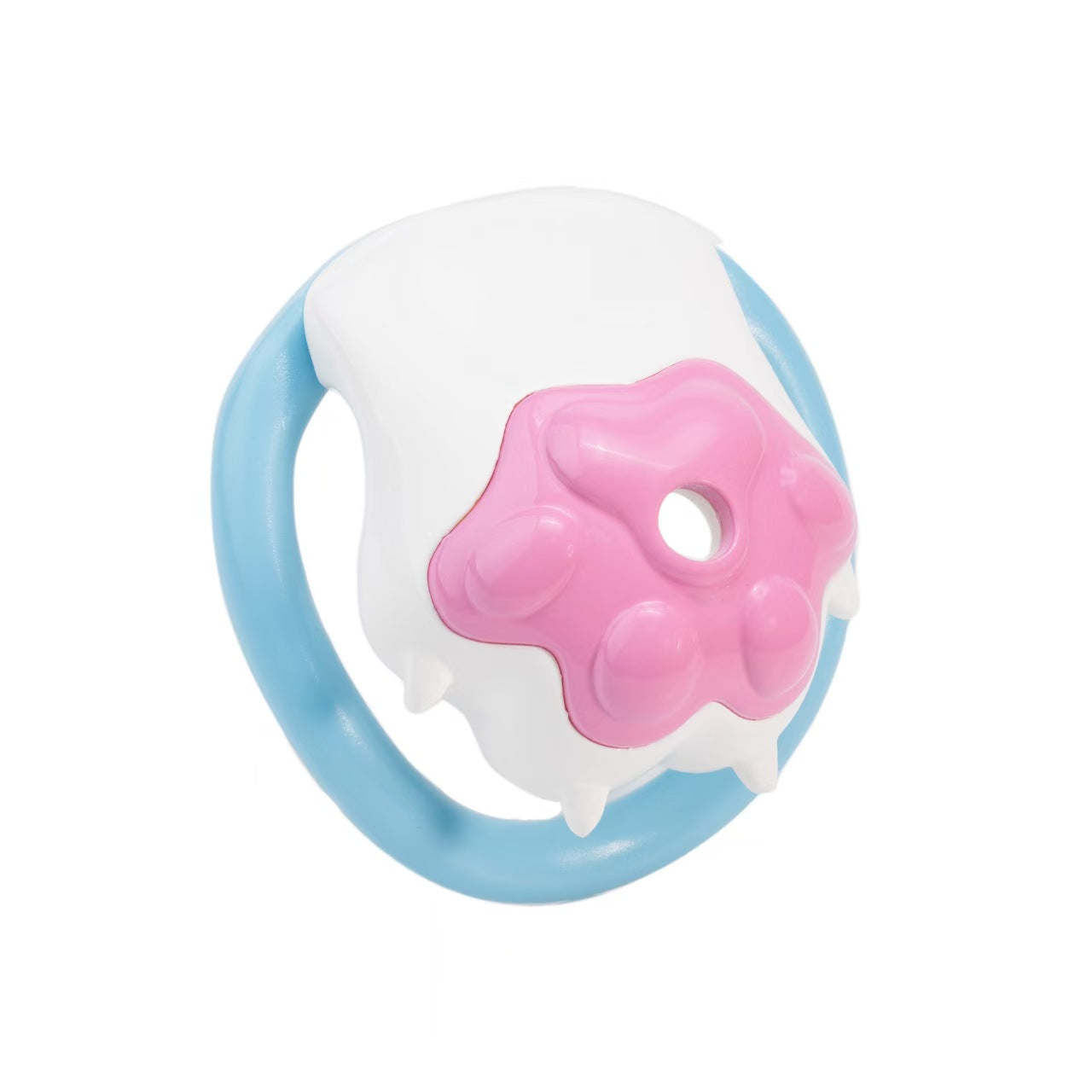 Cat Paw Mini Chastity Cage With Contrast Rings
