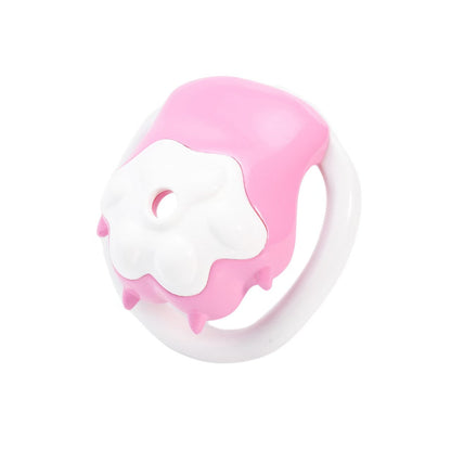 Cat Paw Mini Chastity Cage With Contrast Rings