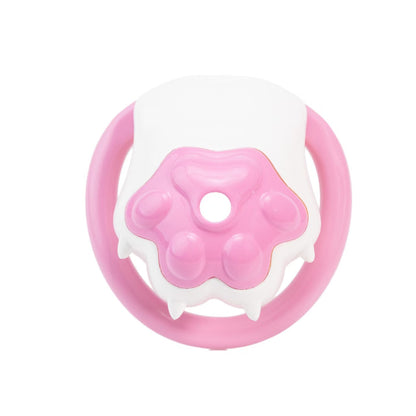 Cat Paw Mini Chastity Cage With Contrast Rings