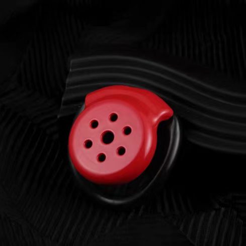 Flat Charm Chastity Cage
